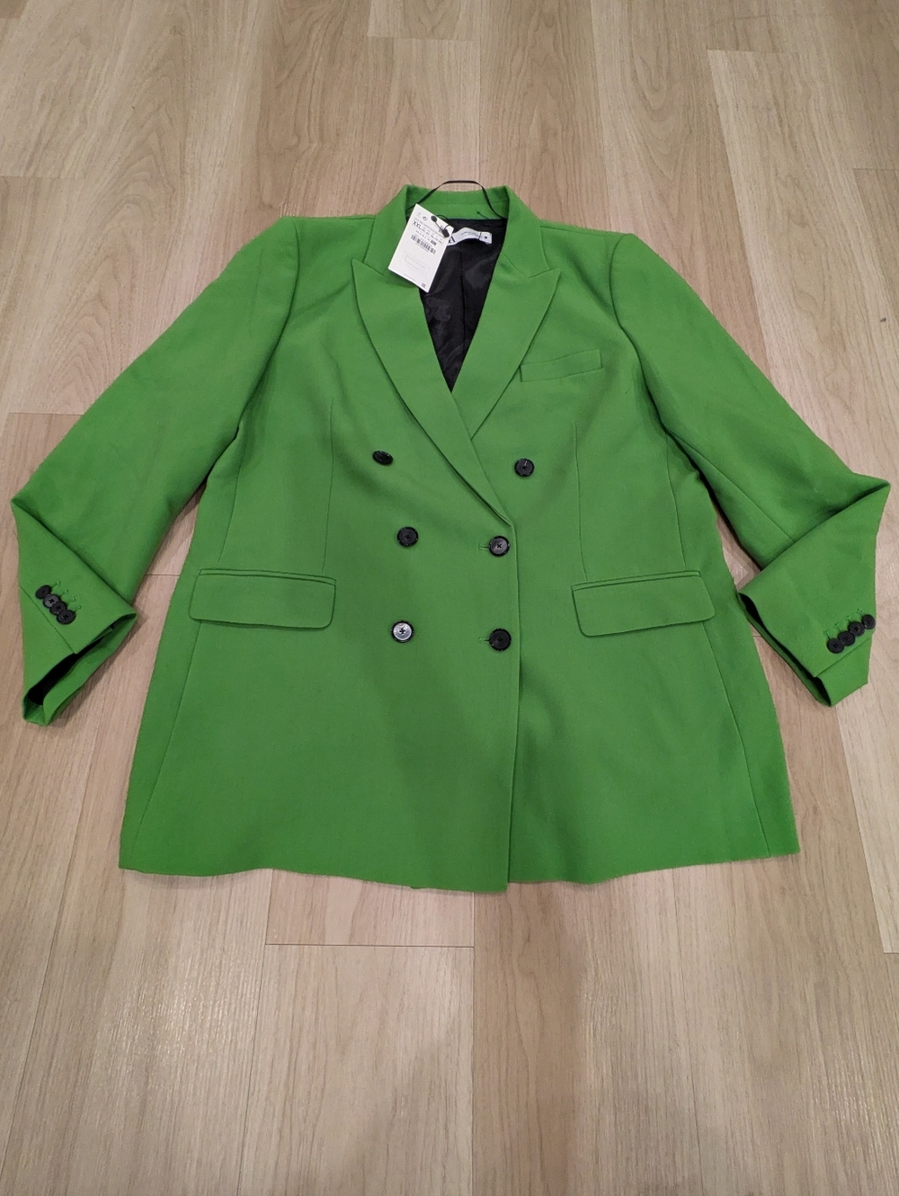 Zara NWT Green Blazer Size XXL